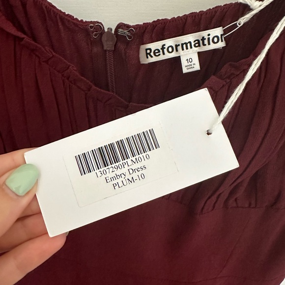 BNWT Reformation Embry Dress Size 10 - Picture 7 of 11